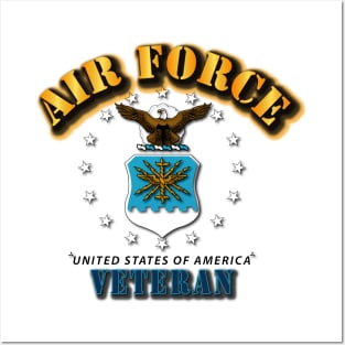 USAF - Air Force Veteran Posters and Art